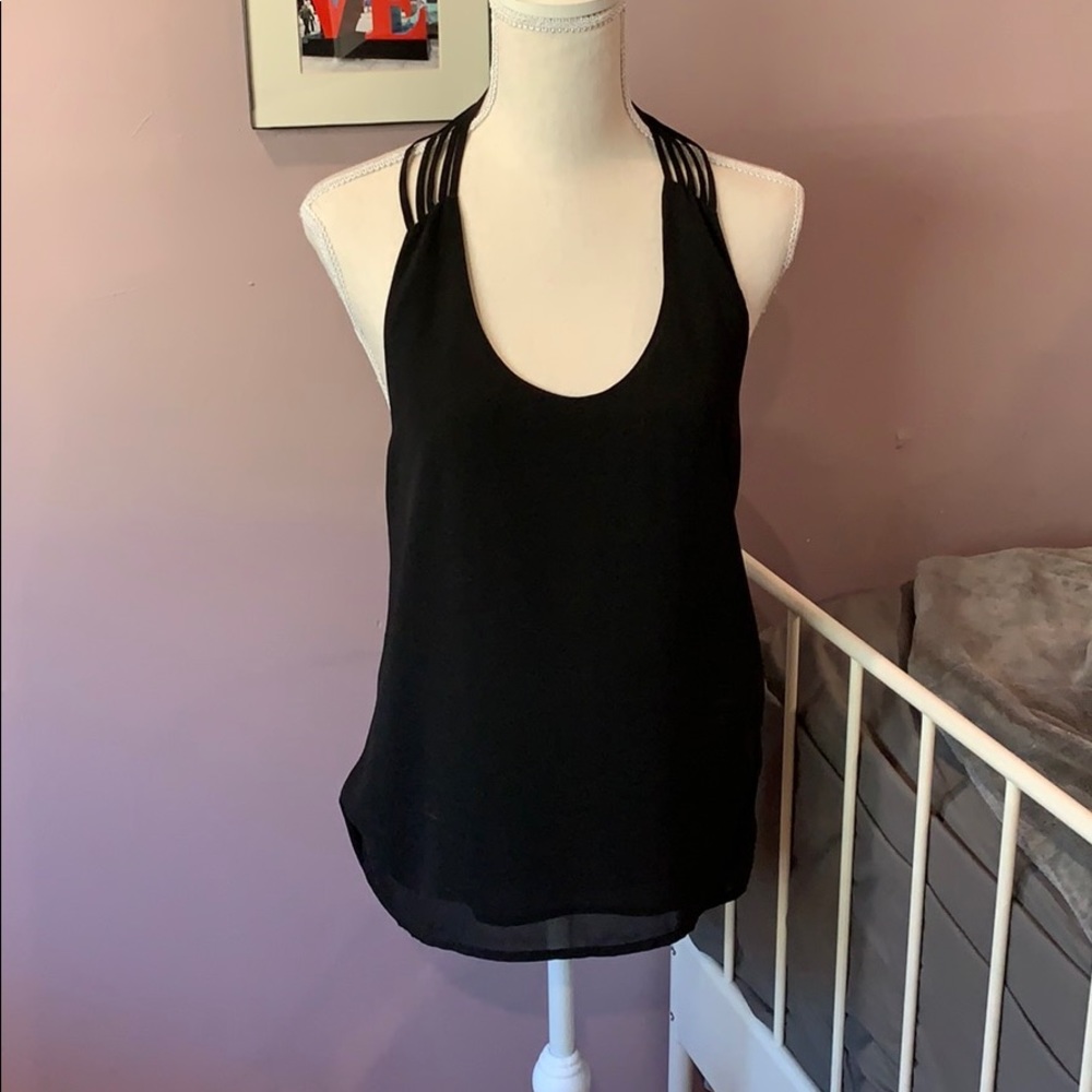 Razor back blouse